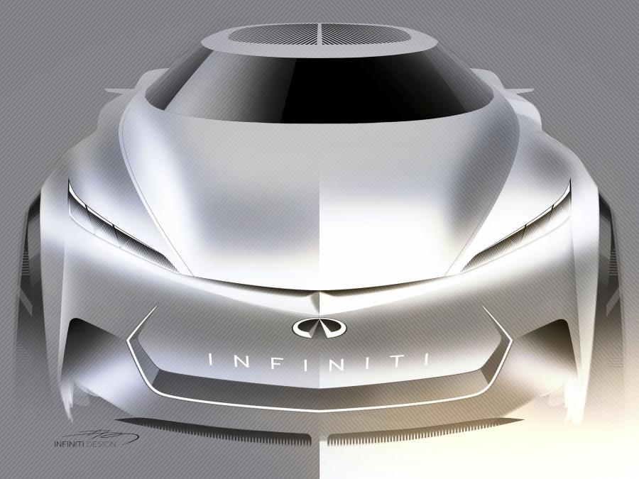 Эскиз Infiniti QX Inspiration 2019 года  (фото 139 из 159)